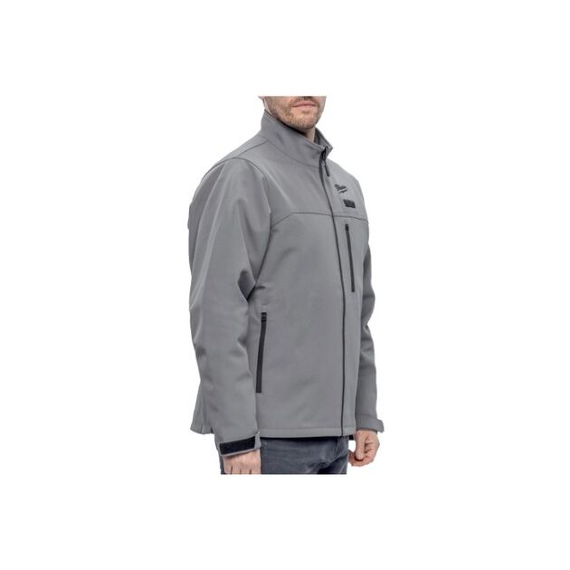 Куртка с електроподогревом MILWAUKEE, M12 HJGR6-0(S), серая, (S), фото , изображение 4 | SNABZHENIE.com.ua Куртка с електроподогревом MILWAUKEE, M12 HJGR6-0(S), серая, (S), фото , изображение 4 | SNABZHENIE.com.ua