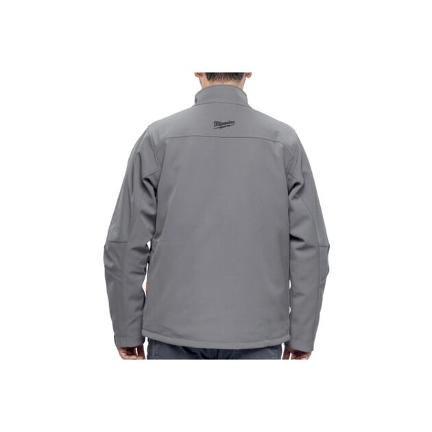Куртка с електроподогревом MILWAUKEE, M12 HJGR6-0(XL), серая, (XL), фото , изображение 3 | SNABZHENIE.com.ua Куртка с електроподогревом MILWAUKEE, M12 HJGR6-0(XL), серая, (XL), фото , изображение 3 | SNABZHENIE.com.ua