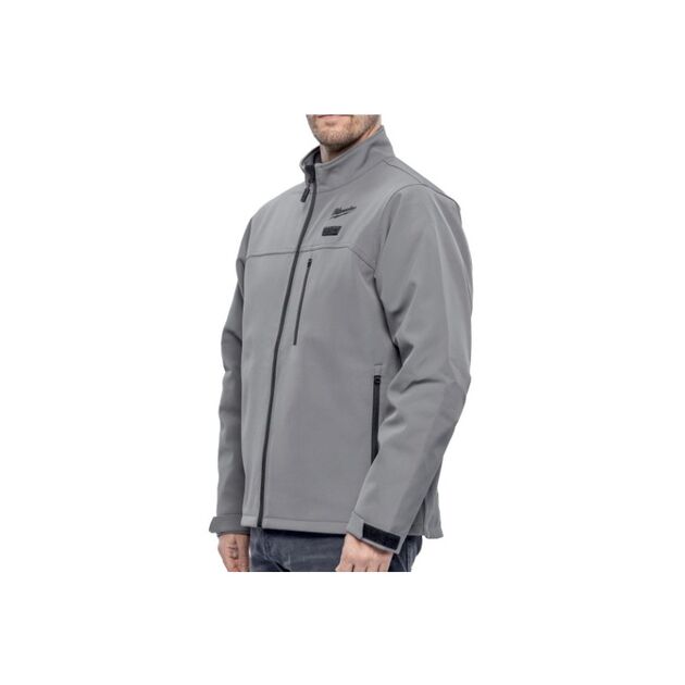 Куртка с електроподогревом MILWAUKEE, M12 HJGR6-0(XL), серая, (XL), фото , изображение 2 | SNABZHENIE.com.ua Куртка с електроподогревом MILWAUKEE, M12 HJGR6-0(XL), серая, (XL), фото , изображение 2 | SNABZHENIE.com.ua