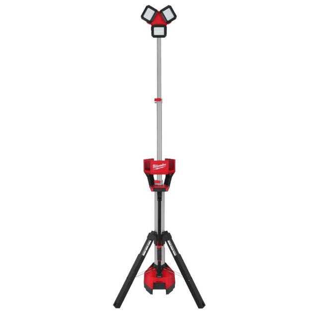 Прожектор светодиодный аккумуляторный напольный MILWAUKEE M18 HOSALC-552B с зарядным устройством, фото  | SNABZHENIE.com.ua
