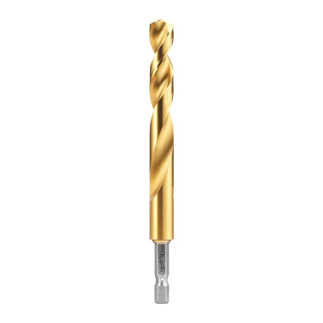 Сверло по металлу RedHEX SHOCKWAVE™ HSS-TiN MILWAUKEE, Ø10,5х122х78мм, (5шт), фото  | SNABZHENIE.com.ua