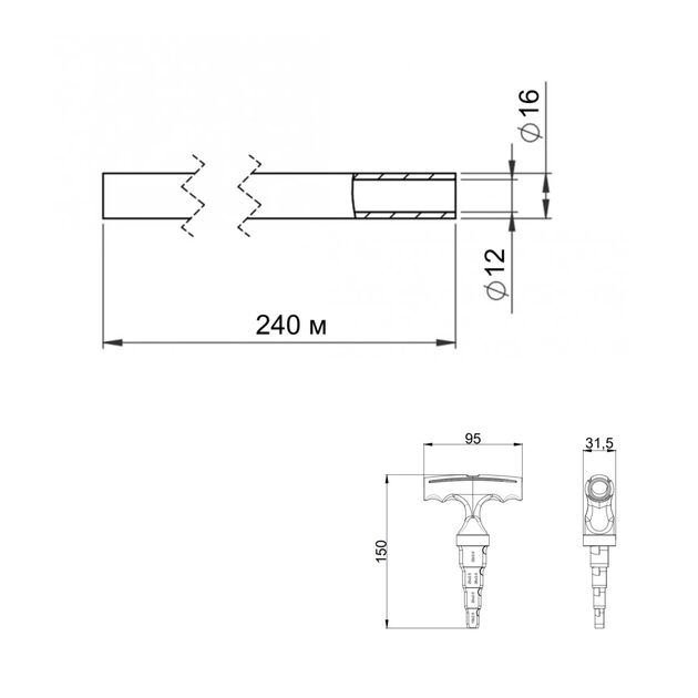 Акционный набор Thermo Alliance: Труба для тёплого пола PEX-a EVOH 16x2.0 мм (240 м) TAS00316240 + Калибратор для м/п труб d16-32 STD-405 в подарок, фото , изображение 2 | SNABZHENIE.com.ua Акционный набор Thermo Alliance: Труба для тёплого пола PEX-a EVOH 16x2.0 мм (240 м) TAS00316240 + Калибратор для м/п труб d16-32 STD-405 в подарок, фото , изображение 2 | SNABZHENIE.com.ua