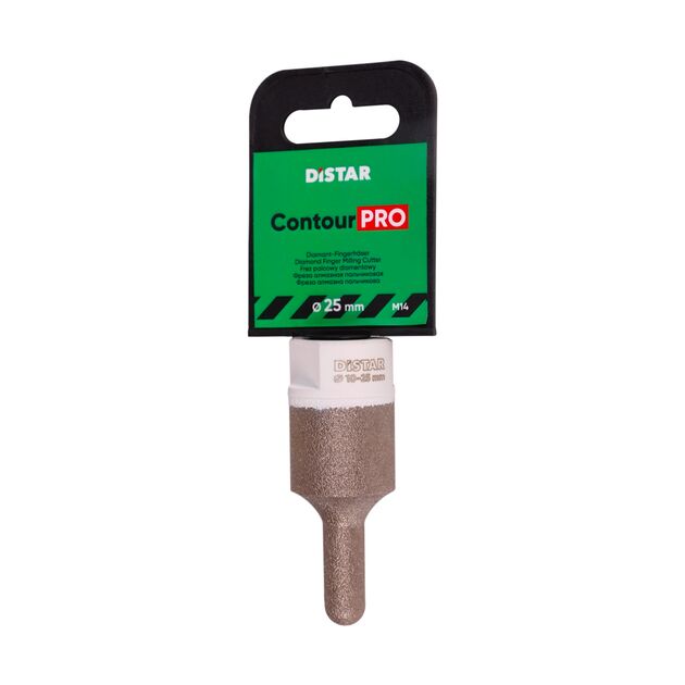 Фреза алмазная пальчиковая GF-V 25/10xM14 ContourPRO, фото , изображение 2 | SNABZHENIE.com.ua