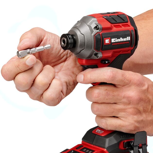 Гвинтоверт акумуляторний ударний Einhell Professional TP-CI 18/250-C Li BL - Solo 18В безщітковий 250Нм 	0-2800об/хв 0.95кг без АКБ та ЗП, фото , изображение 5 | SNABZHENIE.com.ua Гвинтоверт акумуляторний ударний Einhell Professional TP-CI 18/250-C Li BL - Solo 18В безщітковий 250Нм 	0-2800об/хв 0.95кг без АКБ та ЗП, фото , изображение 5 | SNABZHENIE.com.ua