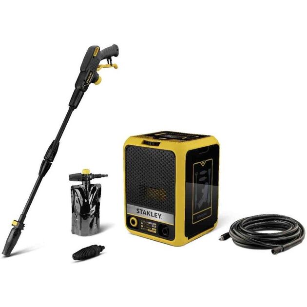 Мінімийка високого тиску Stanley 2500Вт 180бар 500л/год шланг 8м 10.6кг, фото  | SNABZHENIE.com.ua
