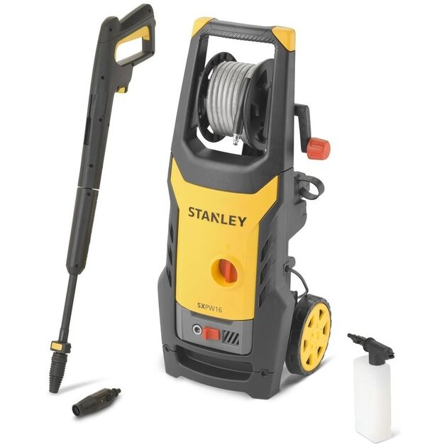Мінімийка високого тиску Stanley безщіткова 1600Вт 125бар 420л/год шланг 6м 9.2кг, фото  | SNABZHENIE.com.ua