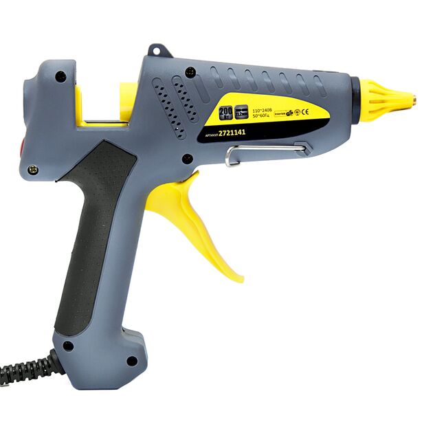 Пистолет термоклеевой с выключателем Ø11.2мм 200Вт SIGMA (2721141), фото , изображение 2 | SNABZHENIE.com.ua Пистолет термоклеевой с выключателем Ø11.2мм 200Вт SIGMA (2721141), фото , изображение 2 | SNABZHENIE.com.ua