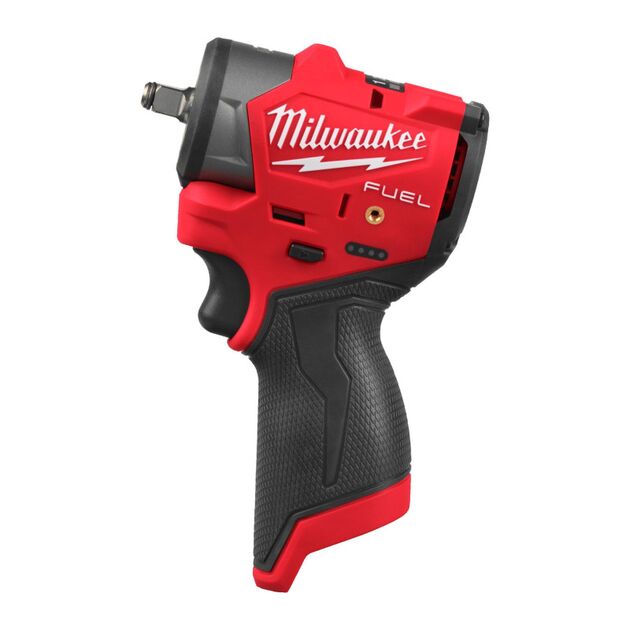 Гайковерт аккумуляторный бесщеточный MILWAUKEE 3/8'' (305 Нм) M12 FSCIWF38-0 с кольцом, фото  | SNABZHENIE.com.ua Гайковерт аккумуляторный бесщеточный MILWAUKEE 3/8'' (305 Нм) M12 FSCIWF38-0 с кольцом, фото  | SNABZHENIE.com.ua