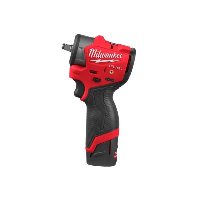 Гайковерт аккумуляторный бесщеточный MILWAUKEE 3/8'' (305 Нм) M12 FSCIWF38-252X, с кольцом, фото  | SNABZHENIE.com.ua Гайковерт аккумуляторный бесщеточный MILWAUKEE 3/8'' (305 Нм) M12 FSCIWF38-252X, с кольцом, фото  | SNABZHENIE.com.ua