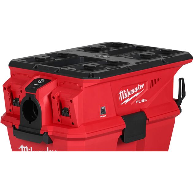Пилосос аккумуляторный бесщеточный NEXUS™ PACKOUT MILWAUKEE M18 F2VC23LG2-0, 26л L-класс, фото , зображення 7 | SNABZHENIE.com.ua Пилосос аккумуляторный бесщеточный NEXUS™ PACKOUT MILWAUKEE M18 F2VC23LG2-0, 26л L-класс, фото , зображення 7 | SNABZHENIE.com.ua