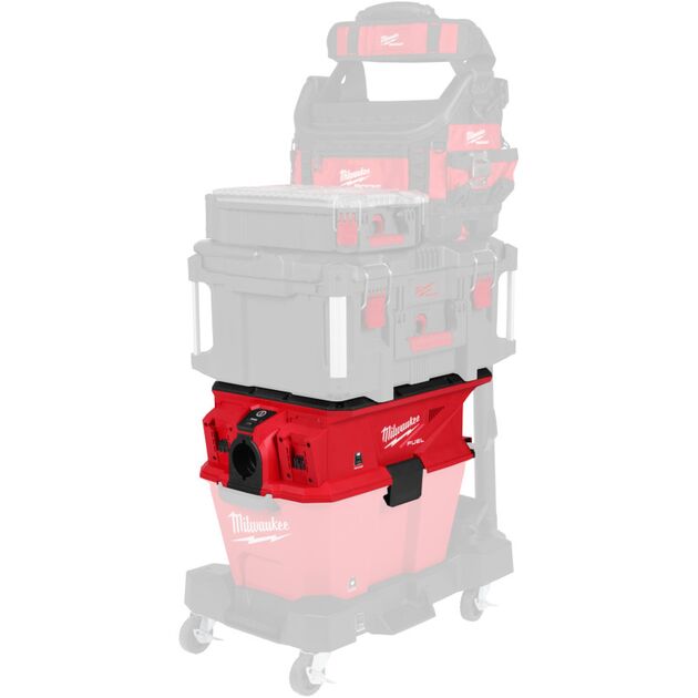 Пилосос аккумуляторный бесщеточный NEXUS™ PACKOUT MILWAUKEE M18 F2VC23LG2-0, 26л L-класс, фото , зображення 5 | SNABZHENIE.com.ua Пилосос аккумуляторный бесщеточный NEXUS™ PACKOUT MILWAUKEE M18 F2VC23LG2-0, 26л L-класс, фото , зображення 5 | SNABZHENIE.com.ua