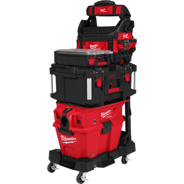 Пилосос аккумуляторный бесщеточный NEXUS™ PACKOUT MILWAUKEE M18 F2VC23LG2-0, 26л L-класс, фото , зображення 6 | SNABZHENIE.com.ua Пилосос аккумуляторный бесщеточный NEXUS™ PACKOUT MILWAUKEE M18 F2VC23LG2-0, 26л L-класс, фото , зображення 6 | SNABZHENIE.com.ua