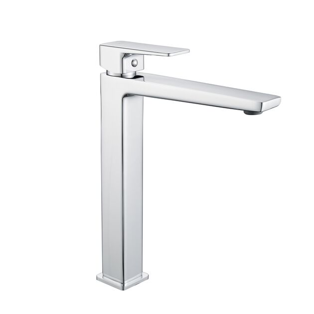 Смеситель латунный для раковины Lidz Orion 001FH высокий (k25) LDORI001FHCRM48096 Chrome, фото  | SNABZHENIE.com.ua