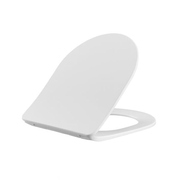 Сиденье для унитаза Qtap (Robin 490,610, Scorpion 490) с микролифтом Slim QTSC179W48675, фото  | SNABZHENIE.com.ua