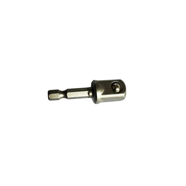 GTM Перехідник з 1/4"HEX на 1/2" квадратний хвостовик 50мм, фото  | SNABZHENIE.com.ua