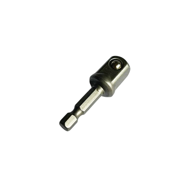 GTM Перехідник з 1/4"HEX на 1/2" квадратний хвостовик 50мм, фото , изображение 2 | SNABZHENIE.com.ua GTM Перехідник з 1/4"HEX на 1/2" квадратний хвостовик 50мм, фото , изображение 2 | SNABZHENIE.com.ua