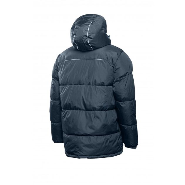 HOEGERT LEON утепленная куртка с капюшоном темно-синяя, фото , изображение 2 | SNABZHENIE.com.ua