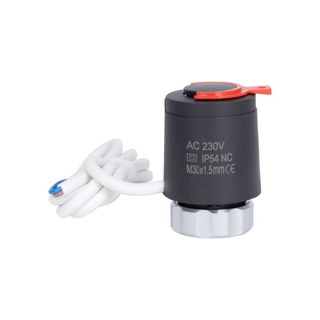 Thermo Alliance Forte Сервопривод 230В, M30x1,5, тип закрыт. (NC) TAF347, фото  | SNABZHENIE.com.ua