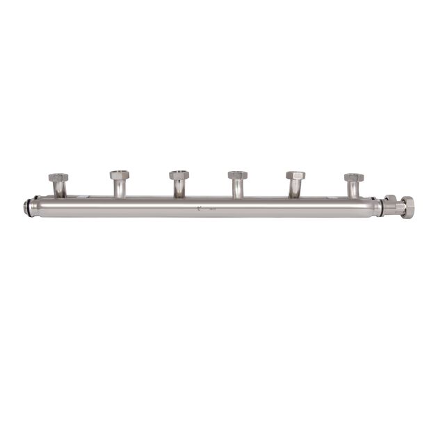 Коллектор распределительный Thermo Alliance Forte Quick System для 3 насосных групп 1 1/4"x1, нерж. сталь SUS 304 TAF-QSK3, фото , изображение 2 | SNABZHENIE.com.ua Коллектор распределительный Thermo Alliance Forte Quick System для 3 насосных групп 1 1/4"x1, нерж. сталь SUS 304 TAF-QSK3, фото , изображение 2 | SNABZHENIE.com.ua