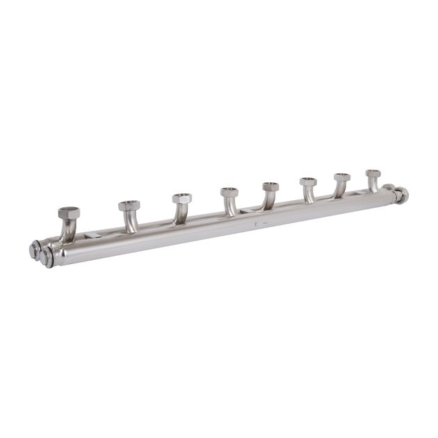 Коллектор распределительный Thermo Alliance Forte Quick System для 4 насосных групп 1 1/4"x1, нерж. сталь SUS 304 TAF-QSK4, фото  | SNABZHENIE.com.ua Коллектор распределительный Thermo Alliance Forte Quick System для 4 насосных групп 1 1/4"x1, нерж. сталь SUS 304 TAF-QSK4, фото  | SNABZHENIE.com.ua