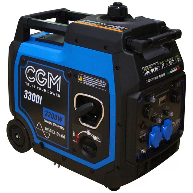 Генератор бензиновий інверторний EnerSol CGM_3300I 230В 3.2/3.5кВт ручний стартер 32.5кг, фото , изображение 2 | SNABZHENIE.com.ua Генератор бензиновий інверторний EnerSol CGM_3300I 230В 3.2/3.5кВт ручний стартер 32.5кг, фото , изображение 2 | SNABZHENIE.com.ua