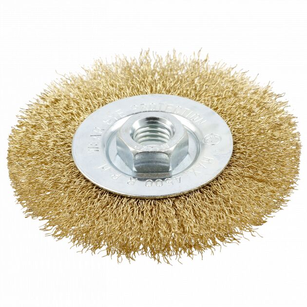 HOEGERT Щетка плоская, латунная проволока, фото  | SNABZHENIE.com.ua