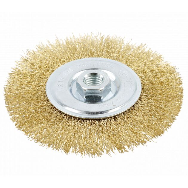 HOEGERT Щетка дисковая для УШМ, проволока из нержавеющей стали, фото  | SNABZHENIE.com.ua HOEGERT Щетка дисковая для УШМ, проволока из нержавеющей стали, фото  | SNABZHENIE.com.ua