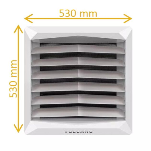 Водяний нагрівач Volcano VR MINI 3 двигун змінного струму AC, 4-27 кВт, 2000 м3/год, фото , изображение 6 | SNABZHENIE.com.ua