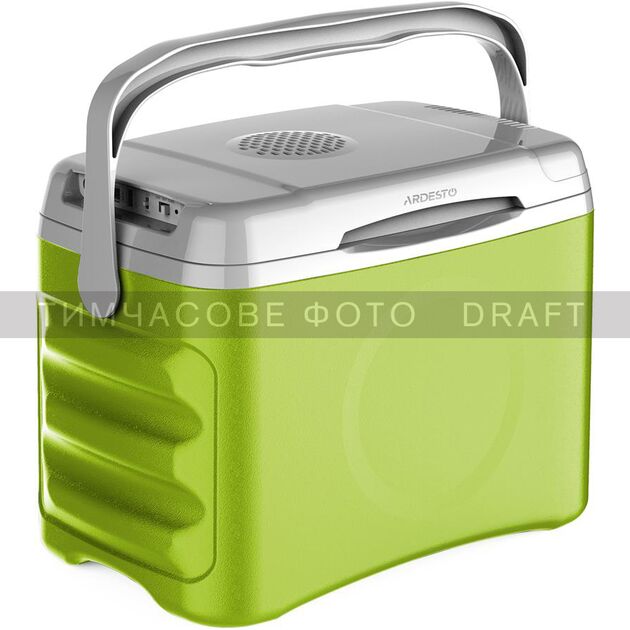 Холодильник дорожній ARDESTO, 2в1, 21л, 220/12В, підігрів 55°C, охолодження 18-20°C, А+++, USB-порт, 4.3кг, салатовий, фото , изображение 2 | SNABZHENIE.com.ua