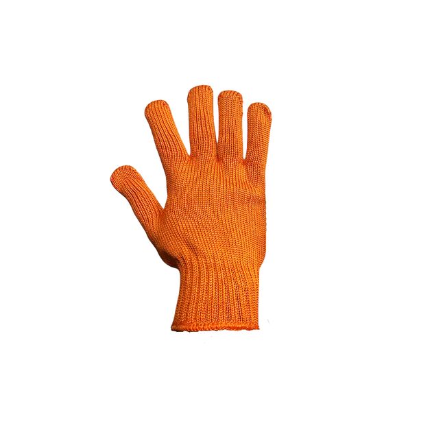 GTM Рукавички трикотажні помаранчеві ТМ GTM LUX 5612, фото , изображение 2 | SNABZHENIE.com.ua