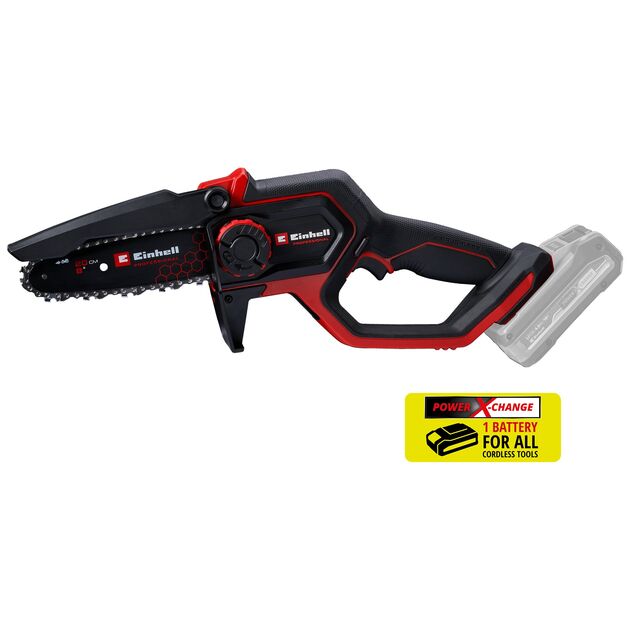 Einhell Пила ланцюгова акумуляторна Einhell GP-PS 18/20 Li BL - Solo безщіткова 18В шина 192мм різ 150мм 8м/с 1.38кг без АКБ та ЗП, фото  | SNABZHENIE.com.ua