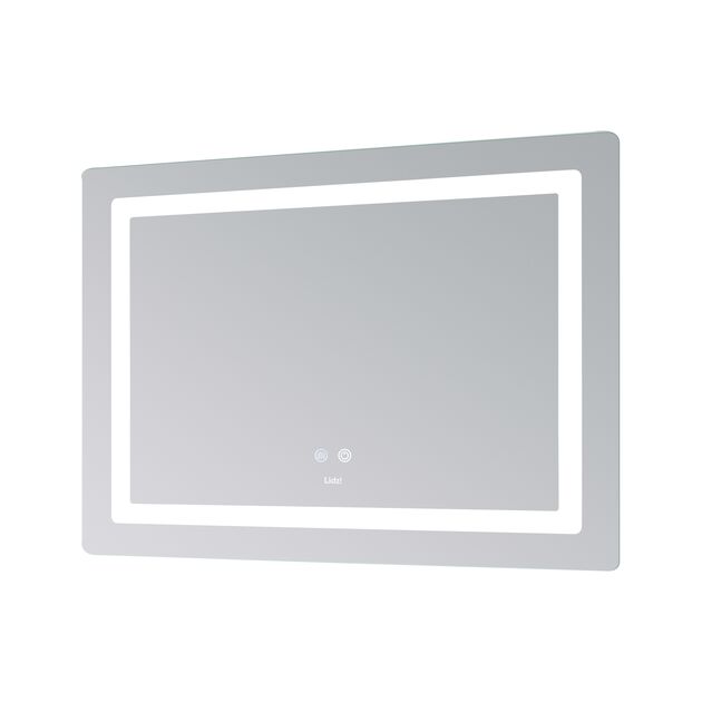 Зеркало Lidz Kubis (KU2) 900х700 с LED-подсветкой Touch, с антизапотеванием, с диммером, рег. яркости LD78LF90448452, фото , изображение 5 | SNABZHENIE.com.ua Зеркало Lidz Kubis (KU2) 900х700 с LED-подсветкой Touch, с антизапотеванием, с диммером, рег. яркости LD78LF90448452, фото , изображение 5 | SNABZHENIE.com.ua