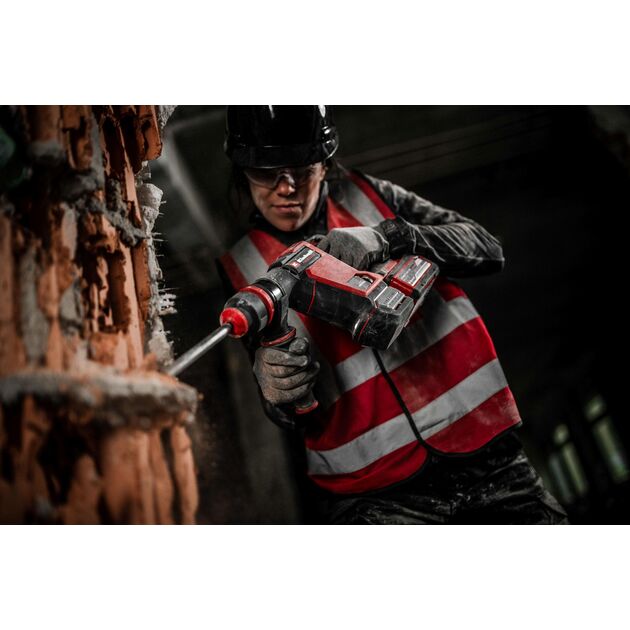 Молоток відбійний акумуляторний Einhell TP-DH 18/4 Li BL - Solo 18Вт 4Дж 4600уд/хв 2.88кг без АКБ та ЗП, фото , изображение 10 | SNABZHENIE.com.ua Молоток відбійний акумуляторний Einhell TP-DH 18/4 Li BL - Solo 18Вт 4Дж 4600уд/хв 2.88кг без АКБ та ЗП, фото , изображение 10 | SNABZHENIE.com.ua
