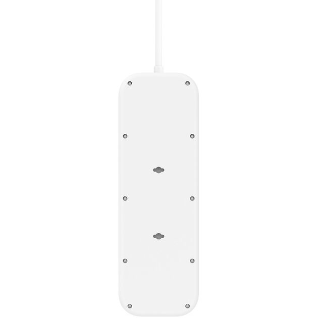 Подовжувач-фільтр мережевий Belkin 8хТип F, 3x1.5мм кв, 16А, USB-A/USB-C 18Вт, з захистом від перенапруги, 2м, білий, фото , изображение 8 | SNABZHENIE.com.ua Подовжувач-фільтр мережевий Belkin 8хТип F, 3x1.5мм кв, 16А, USB-A/USB-C 18Вт, з захистом від перенапруги, 2м, білий, фото , изображение 8 | SNABZHENIE.com.ua