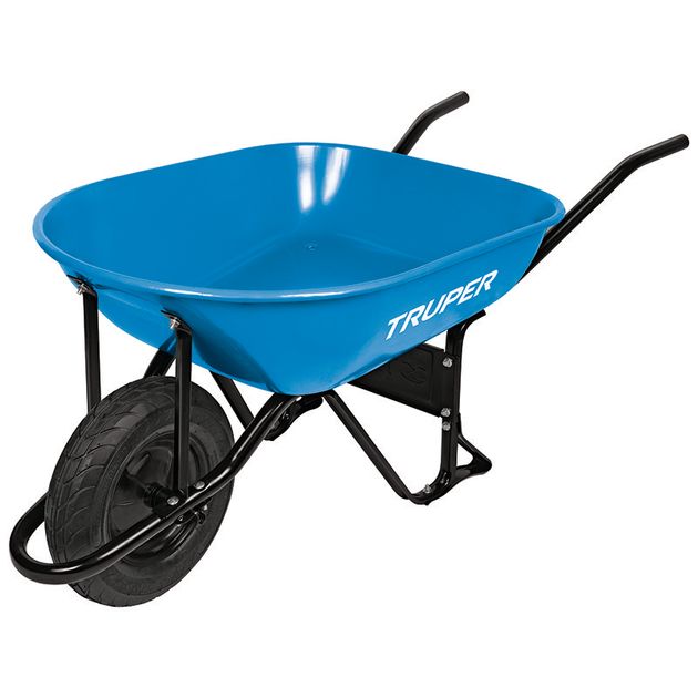Строительная тачка с полиуретановым колесом 16", 80 л, TRUPER, фото  | SNABZHENIE.com.ua