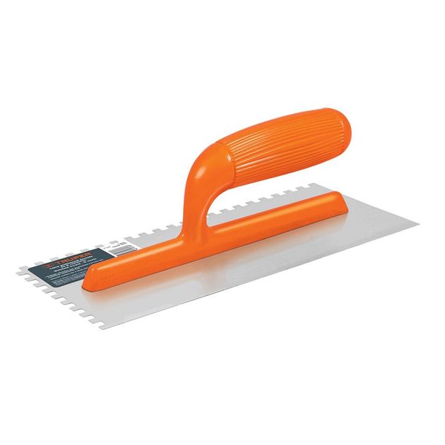 Кельма штукатурная Plastic U-зуб 280x130 мм TRUPER (LLP-6C), фото  | SNABZHENIE.com.ua