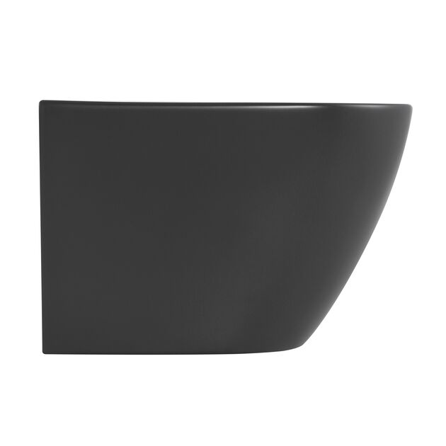 Биде подвесное Qtap Robin 515x370x350 мм, Anthracite QT13551381GAN, фото , изображение 4 | SNABZHENIE.com.ua Биде подвесное Qtap Robin 515x370x350 мм, Anthracite QT13551381GAN, фото , изображение 4 | SNABZHENIE.com.ua
