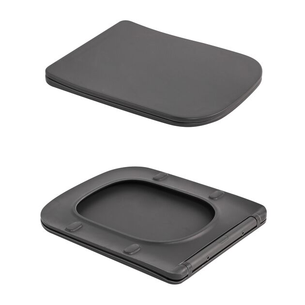 Унитаз подвесной Tern Ultra Quiet 490×365×325 мм, Anthracite, с сиденьем Slim Duroplast / Soft-close / Quick Release QT17332303ASAN Qtap, фото , изображение 8 | SNABZHENIE.com.ua Унитаз подвесной Tern Ultra Quiet 490×365×325 мм, Anthracite, с сиденьем Slim Duroplast / Soft-close / Quick Release QT17332303ASAN Qtap, фото , изображение 8 | SNABZHENIE.com.ua