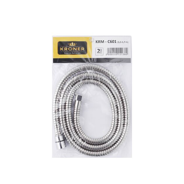 Шланг для душа Kroner KRM-C601, 150 см, фото , изображение 3 | SNABZHENIE.com.ua Шланг для душа Kroner KRM-C601, 150 см, фото , изображение 3 | SNABZHENIE.com.ua