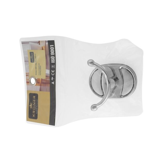 Крючок для ванной Kroner KRM Elbe - ACC2905-2, фото , изображение 5 | SNABZHENIE.com.ua