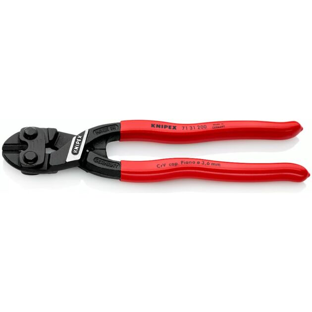 Болторез компактный Ø6,0мм CoBolt KNIPEX 71 31 200 R ''Robust'', фосфатированный, фото  | SNABZHENIE.com.ua Болторез компактный Ø6,0мм CoBolt KNIPEX 71 31 200 R ''Robust'', фосфатированный, фото  | SNABZHENIE.com.ua