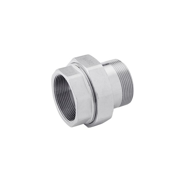 Сгон-американка Karro 1 ВН никелированная 1/2" KR-3102, фото  | SNABZHENIE.com.ua Сгон-американка Karro 1 ВН никелированная 1/2" KR-3102, фото  | SNABZHENIE.com.ua
