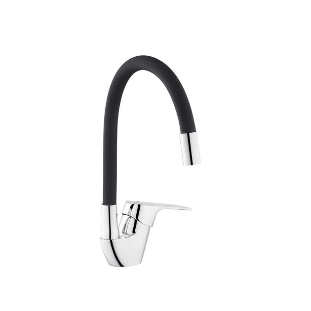 Змішувач для кухні Kroner KRM Odra - C032BLK, фото , зображення 3 | SNABZHENIE.com.ua Змішувач для кухні Kroner KRM Odra - C032BLK, фото , зображення 3 | SNABZHENIE.com.ua