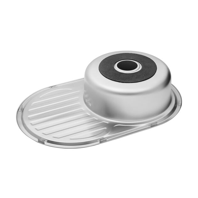 Кухонна мийка Kroner KRP Dekor - 7750 (0,6 мм), фото , зображення 8 | SNABZHENIE.com.ua Кухонна мийка Kroner KRP Dekor - 7750 (0,6 мм), фото , зображення 8 | SNABZHENIE.com.ua