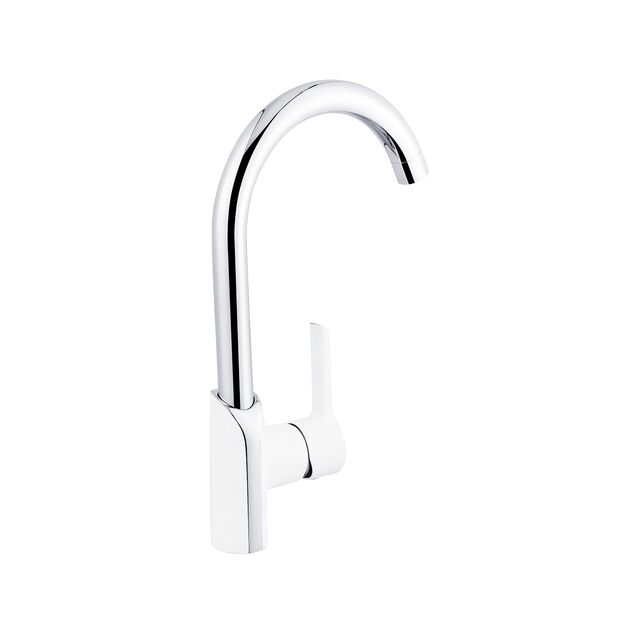 Смеситель кухонный Kroner KRP Essen - W030, фото , изображение 3 | SNABZHENIE.com.ua