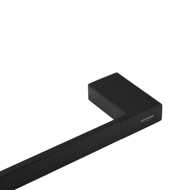 Полотенцедержатель Kroner KRP Edelstahl Kubus 70 см, SCH3901, фото , изображение 5 | SNABZHENIE.com.ua