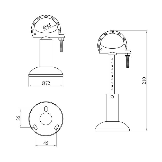 Кронштейн напольний для радіатора Karro KR-722, фото , зображення 2 | SNABZHENIE.com.ua Кронштейн напольний для радіатора Karro KR-722, фото , зображення 2 | SNABZHENIE.com.ua