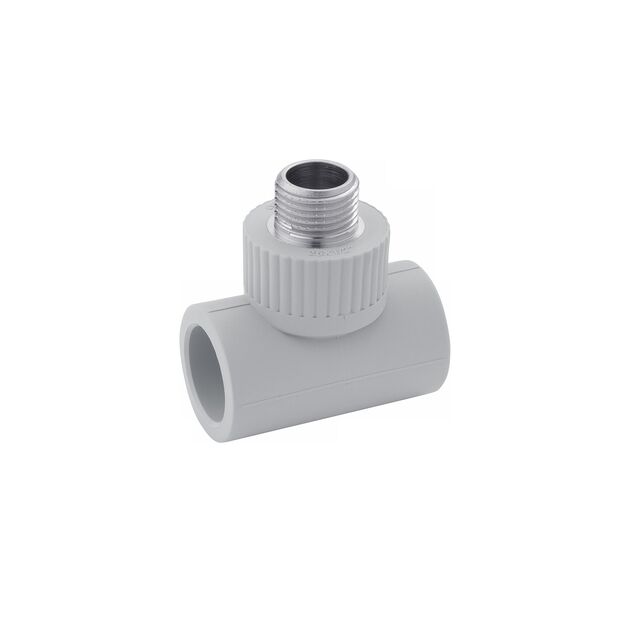 Тройник PPR Rozma 25x1/2" РН, фото  | SNABZHENIE.com.ua Тройник PPR Rozma 25x1/2" РН, фото  | SNABZHENIE.com.ua