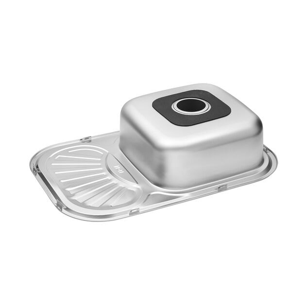 Кухонна мийка Kroner KRP Dekor - 7549 (0,8 мм), фото , зображення 8 | SNABZHENIE.com.ua Кухонна мийка Kroner KRP Dekor - 7549 (0,8 мм), фото , зображення 8 | SNABZHENIE.com.ua