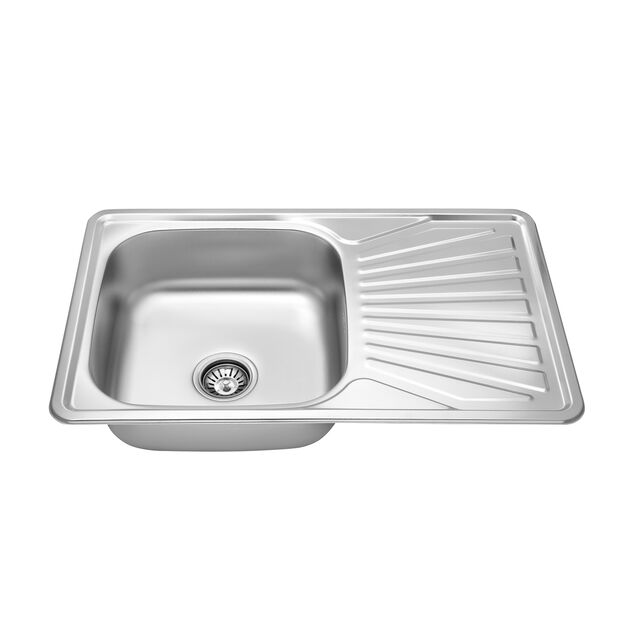 Кухонна мийка Kroner KRP Dekor - 7848 (0,8 мм), фото , зображення 4 | SNABZHENIE.com.ua Кухонна мийка Kroner KRP Dekor - 7848 (0,8 мм), фото , зображення 4 | SNABZHENIE.com.ua